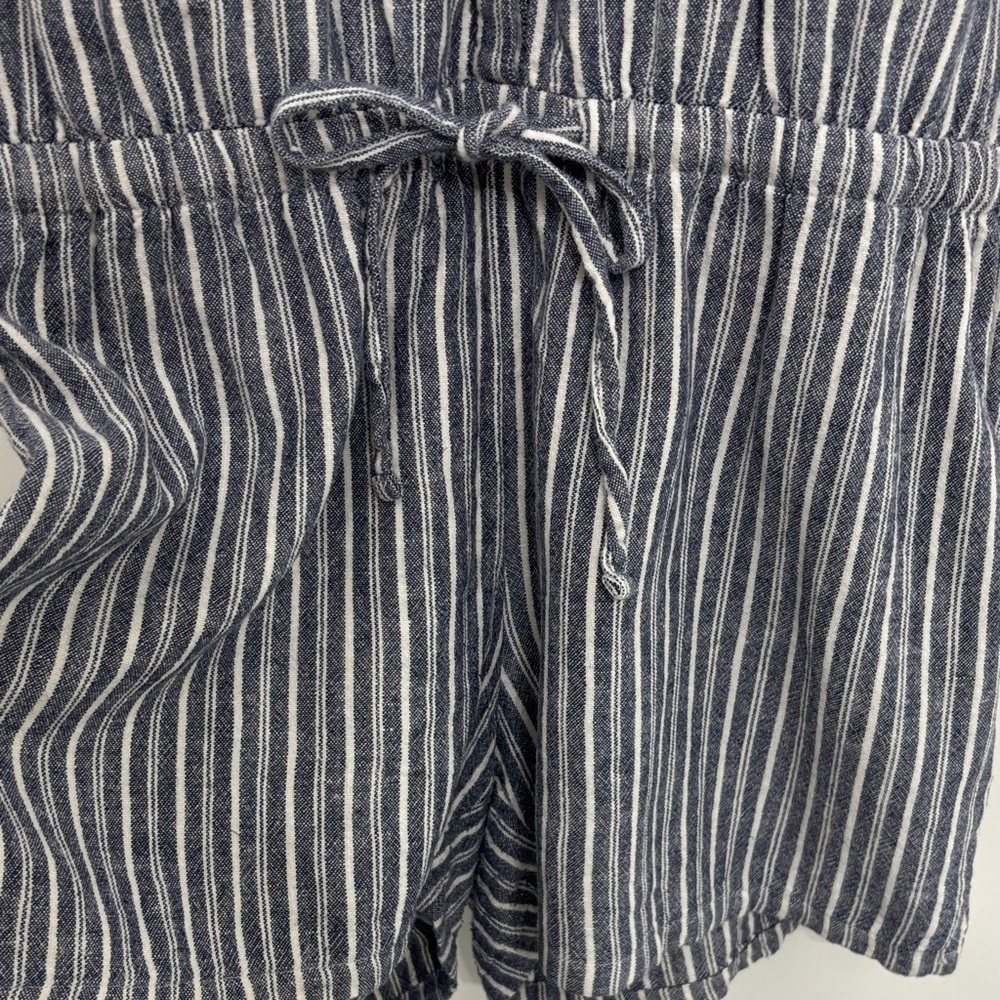 Old Navy Striped Button-Down Romper - Picture 3 of 4